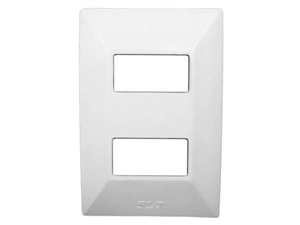 Tomada Dupla 2p+t 10A Com Placa Espelho Branco Com Inmetro Linha Dubai - 15 Unidades - 2