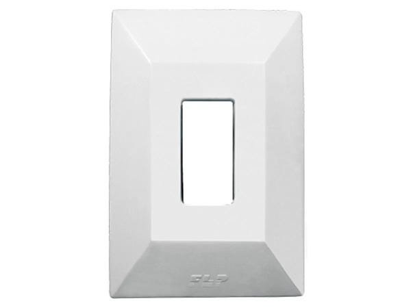Tomada Simples 2p+t 20A Com Placa Espelho Branco Com Inmetro Linha Dubai - 40 Unidades - 2