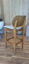Ver imagem 2 de Banqueta Alta Decor Linho Cinza N-14
