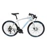 Bicicleta Bike Pneu Fino Speed Corrida 21 Marchas Shimano Aro 26 Freio Disco Branca - 3