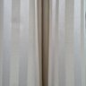 Cortina Tecido Jacquard Listrado 3,00x2,50 Bege - 3