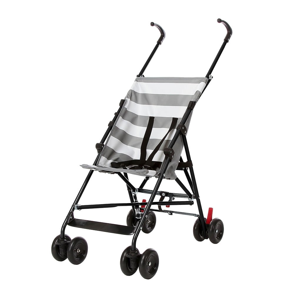 Carrinho Guarda-chuva Malibu 6m-15kgs Cinza Multikids Baby - Bb366out [reembalado] Bb366out Multikid - 3