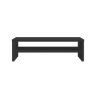 Aparador para Monitor, Apoio de Mesa para Monitor, Prateleira Mesa - Preto - 2