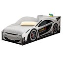Ver imagem 2 de Cama Carro Solteiro Com Baú e Grade de Proteção Branco