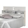 Cabeceira Para Cama Casal Quarto Florença Branco - 2