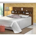 Ver imagem 1 de Cabeceira Para Cama Casal Quarto Florença Malbec