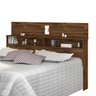 Cabeceira Para Cama Casal Quarto Florença Malbec - 2