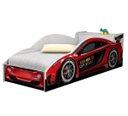 Ver imagem 2 de Cama Carro Infantil Com Baú e Grade de Proteção Vermelho