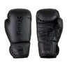Kit Muay Thai Luva Bandagem Bucal Caneleira Pro Black 10oz - 3