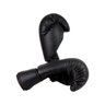 Kit Muay Thai Luva Bandagem Bucal Caneleira Pro Black 10oz - 6