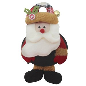 Kit 2 Enfeites de Natal com Lousa Papai Noel 18cm