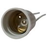 Soquete Com Rabicho Para Lâmpada Bulbo E27 250V 2A Branco - 40 Unidades - 2