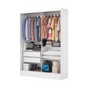 Ver imagem 3 de Guarda Roupa com 2 Portas 2 Gavetas Sapphire -grand Line