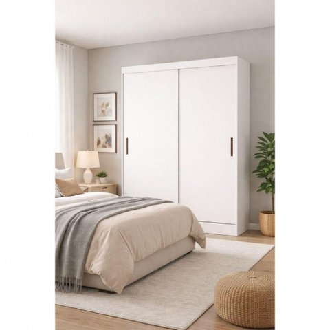 Guarda Roupa com 2 Portas 2 Gavetas Sapphire -grand Line