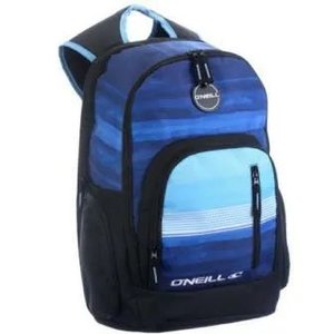 Mochila Universitária ONEILL Impermeável 5 Compartimentos Reforçados HDM700 - Azul