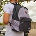 Ver imagem 2 de Mochila Escolar Básica FATAL Produto Original de alta qualidade FTM 1700800 - Cinza