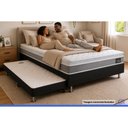 Ver imagem 3 de Cama Box c/Aux Crc Solt +Colchão Ortopédico Magnum Hellen -