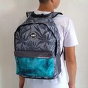 Ver imagem 2 de Mochila Escolar HD Impermeável Reforçada e Ampla HDM000 - Cinza claro - Camuflagem