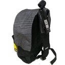 Ver imagem 4 de Mochila Escolar HD Impermeável 2 Compartimentos Amplos Reforçadas HDM800 - Cinza escuro - listras