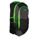 Ver imagem 3 de Mochila Universitária HD Impermeável 5 Compartimentos Reforçadas HDM1701500 - Verde limão - listras