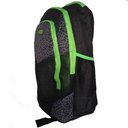 Ver imagem 6 de Mochila Universitária HD Impermeável 5 Compartimentos Reforçadas HDM1701500 - Verde limão - listras