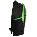Ver imagem 4 de Mochila Universitária HD Impermeável 5 Compartimentos Reforçadas HDM1701500 - Verde limão - listras
