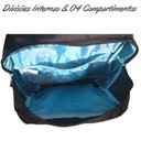 Ver imagem 2 de Mochila Universitárias LOCAL MOTION 4 Compartimentos Reforçada - Preto - listras
