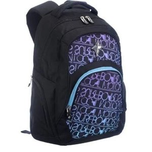 Mochila Universitárias LOCAL MOTION 4 Compartimentos Reforçada - Preto - listras