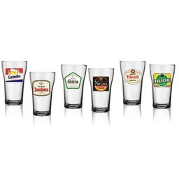 Engradado com 6 Copos H-Martin Boteco Vintage 280 ml - 31613 - 1 Engradado com 6 Copos H-Martin Boteco Vintage 280 ml - 31613 - 1