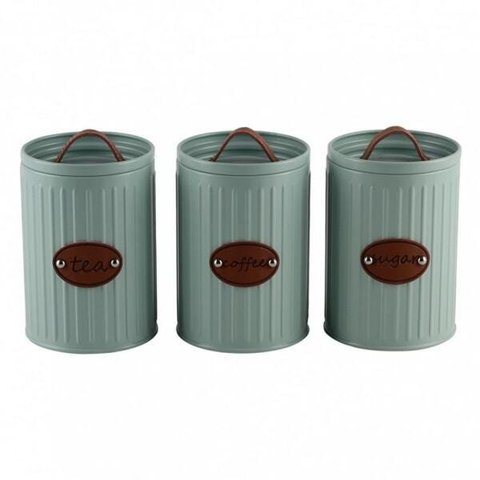 Conjunto 3 Potes Verde BTC