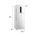 Ver imagem 2 de Geladeira Electrolux Frost Free Duplex Branco 480l