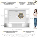 Ver imagem 3 de Estante com Suporte TV 65" e Espelho Oslo Multimóveis V3381