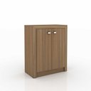 Ver imagem 6 de Conjunto de Escritório com Escrivaninha 04 pç CJ43018-036 Tecno Móbili - Tecno Móbili Amêndoa