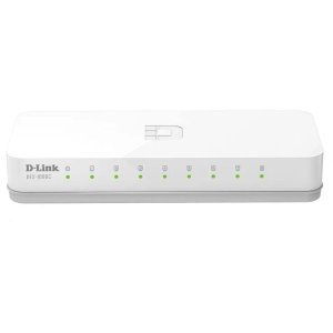 Switch D-link Des-1008c 8 Portas,fast-ethernet 10/100 Mbps,plug And Play