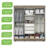 Guarda-Roupa Casal 6 Portas Maysa Acp Móveis - 5