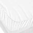 Ver imagem 3 de Jogo de Cama Classic Solteiro Percal 400 Fios Ponto Palito 03 Peças - Branco