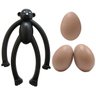Macaco e 3 ovo - Preto - 1