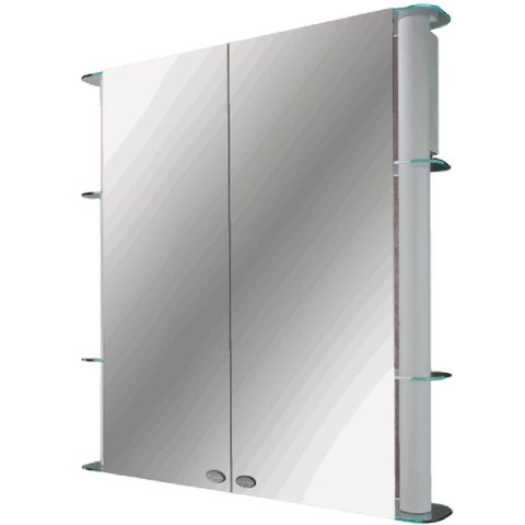 Armario 62x64cm Sobrepor Slip Ii Silver 23078 Cris-metal