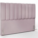 Ver imagem 2 de Cabeceira Cama Box Casal King 195 cm Dália W01 Suede Rosê - Lyam Decor