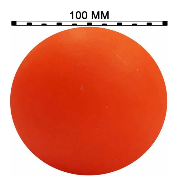 Cabo de Guerra de Bola 100 mm - Laranja - 2
