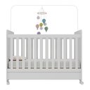 Ver imagem 4 de Berço Americano 3 em 1 com Colchão Incluso Chantilly Multimóveis Mp4299 Branco