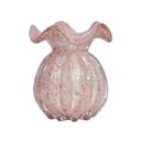 Ver imagem 1 de Vaso Murano Giudecca I Rosa e Dourado M