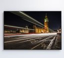 Ver mais imagens de Quadro Relógio de Londres - 120x80 Cm - Tecido Canvas