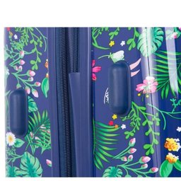 Mala Sestini Girls Vr 5t Botanical Tamanho M Azul Marinho - 7