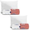Kit com 2 Travesseiros Camesa Cotton Plus Suporte Extra Firme Antialérgico 50x70cm - 1