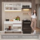 Ver imagem 6 de Armário de Cozinha Compacta 190cm Branco Reims Madesa 05