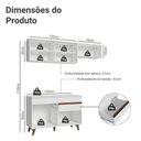 Ver imagem 4 de Armário de Cozinha Compacta 190cm Branco Reims Madesa 05