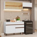 Ver imagem 1 de Armário de Cozinha Compacta 190cm Branco Reims Madesa 05