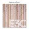 Toalha de Mesa Listrada Amarela Sublime Quadrada 1,40M x 1,40M Tecido Jacquard - 4