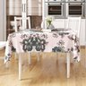Toalha de Mesa Estampada Solaris Floral Quadrada 1,40M x 1,40M Tecido Jacquard - 1